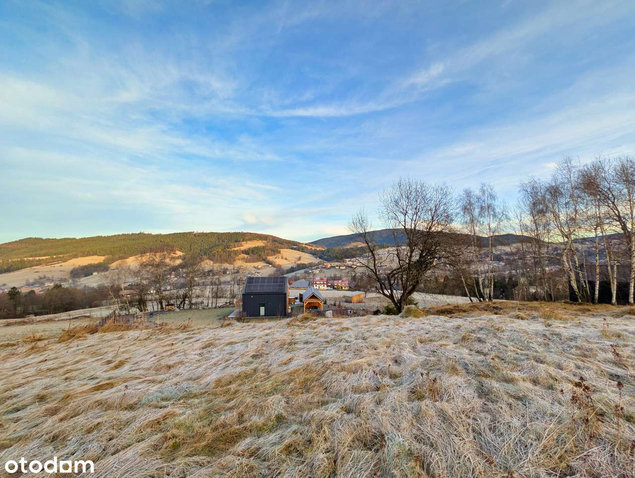 Łętowe. 12 arów. Widok na Beskid Żywiecki. Skitury prosto z domu.-11
