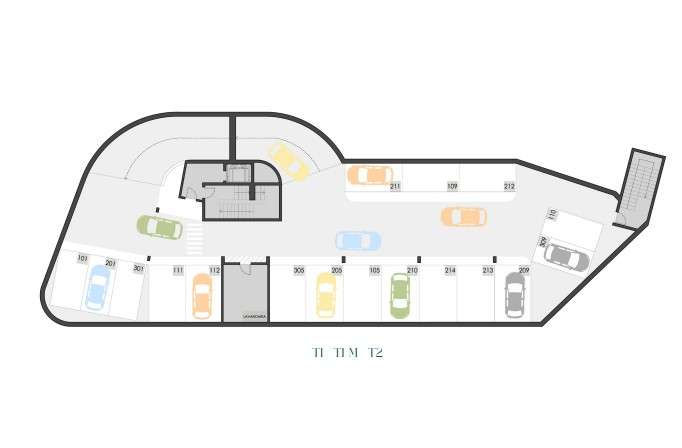 Apartamento T1 Mezzanine com garagem-6
