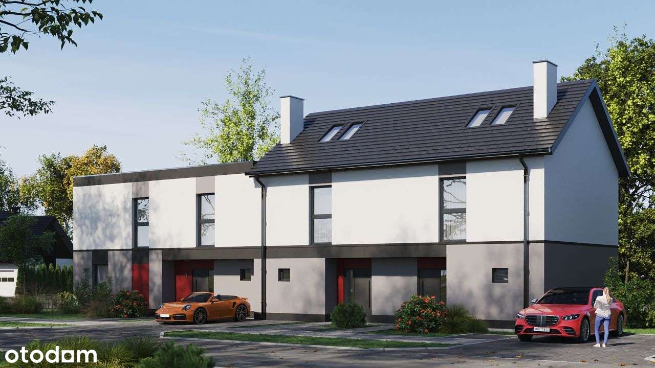 Działka z projektem i pozw. na zabudowę szeregową - Pełny obrazek: 4/9