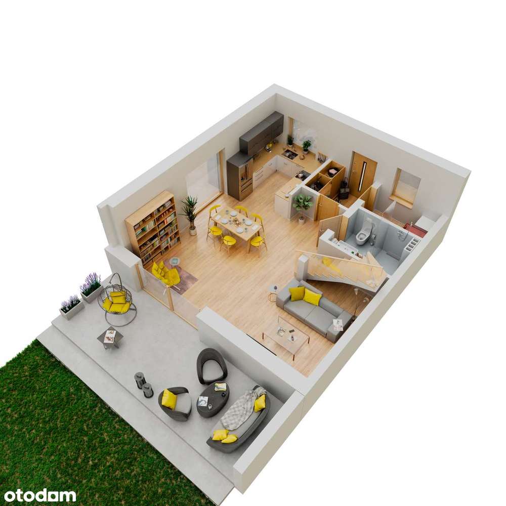 REZERWACJA. Dom jednorodzinny dwulokalowy, Koziegłowy-11