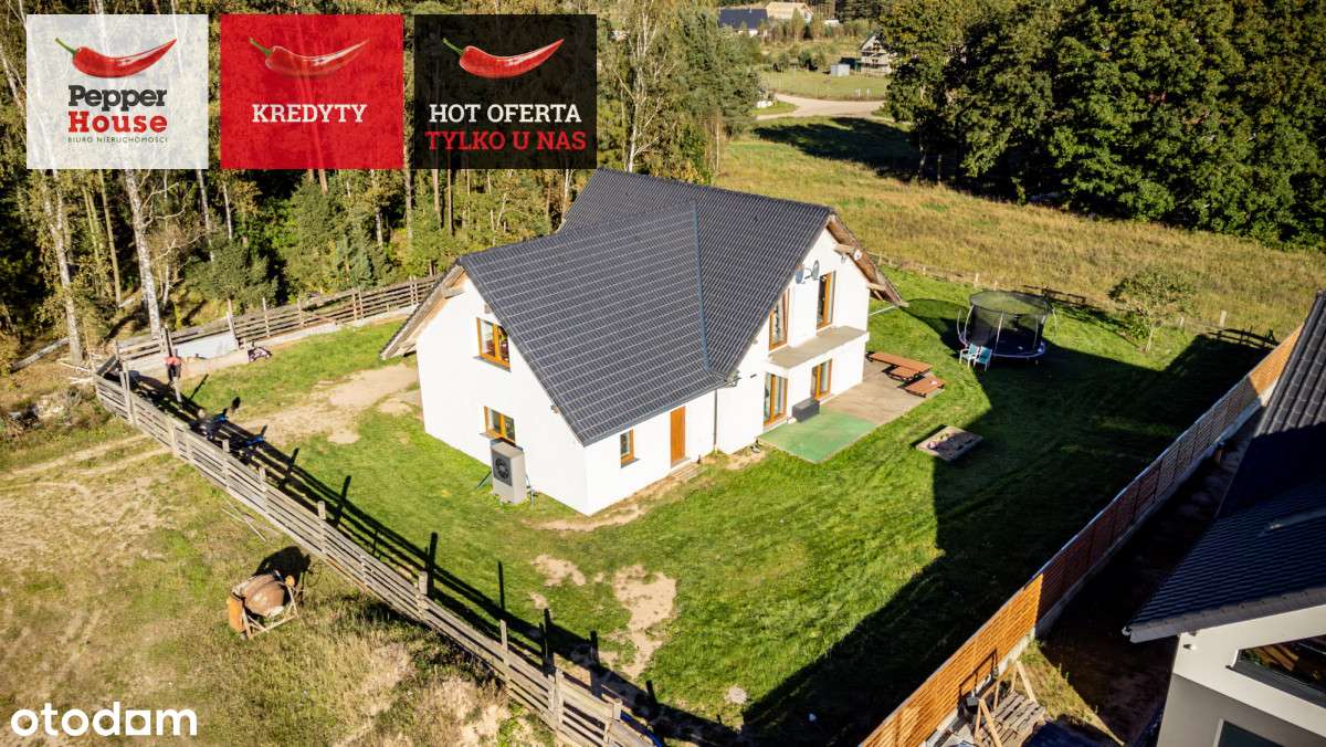 Dom wolnostojący – Bojano – otulina lasu!!!