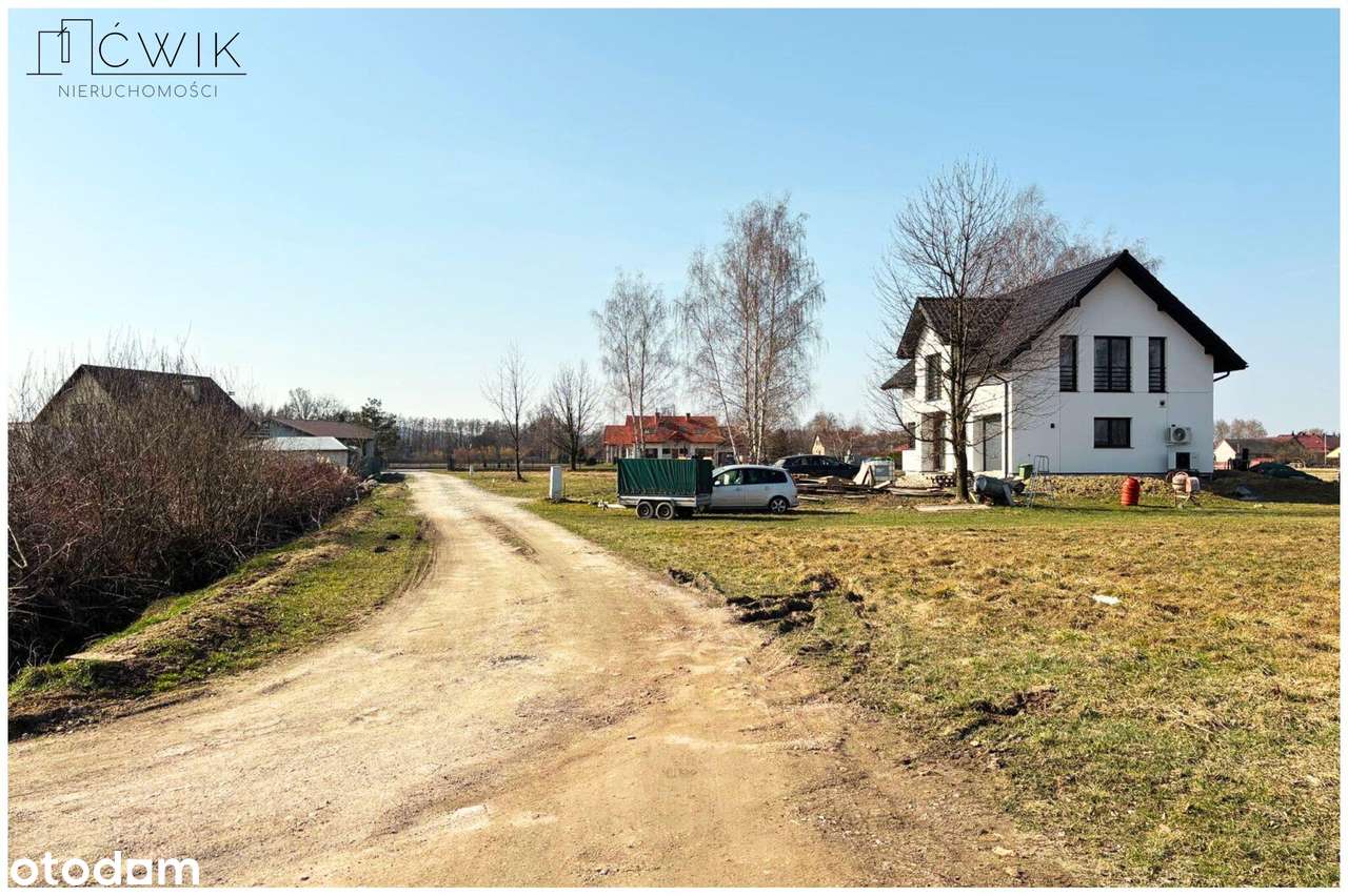 Ustawne działki w Krzeczowie - 2,5 km od Bochni-5