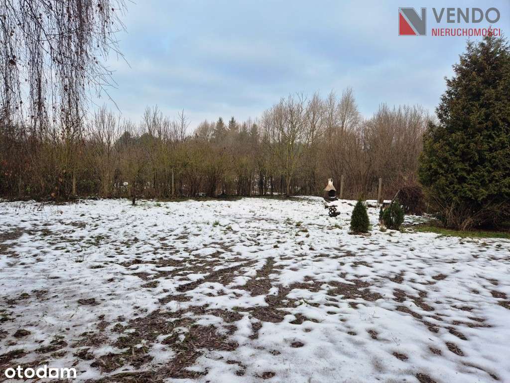 Dom z dużą działką w Promnie, blisko lasu i jezior-0