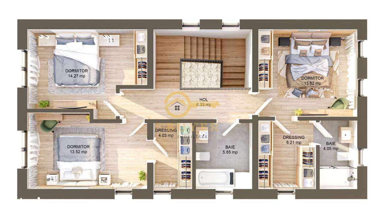 Casa single cu teren in Selimbar-11