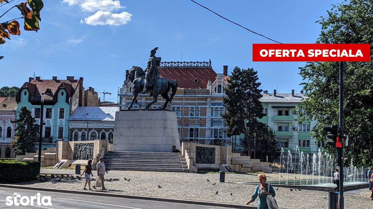 Apart. fain cu 2 camere, situat fix in Centru, P-ta Mihai Viteazul!