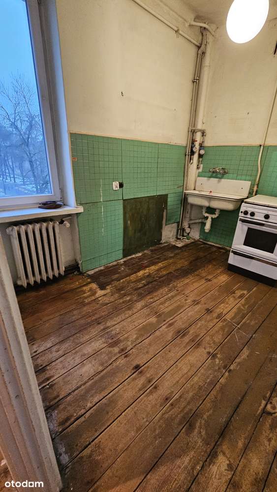 2 pok. 46,5m2 wysokie 2,70m blok z cegły ogrodzony/ Marynarska-5