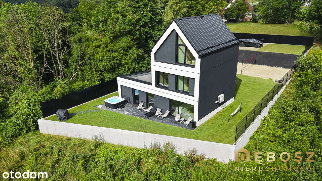 Kobylec | Futurystyczny i elegancki Dom pod Lasem - 132m2-15