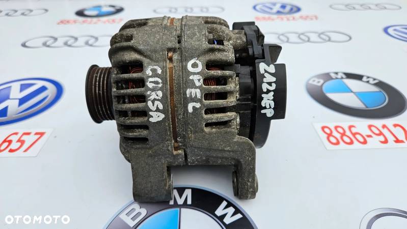 Opel Corsa C 1.2 16V Z12XEP alternator 55556068ZK BOSCH 100A - 3