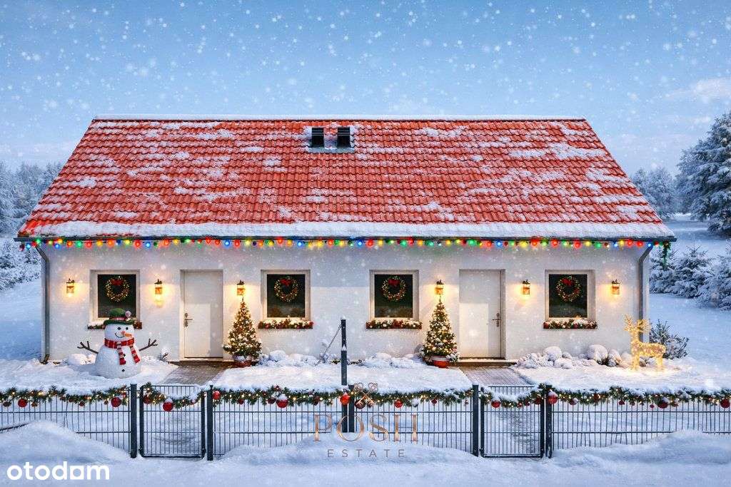 Promocyjna Cena Bliźniak Spalice | Duży ogród 10a!-1