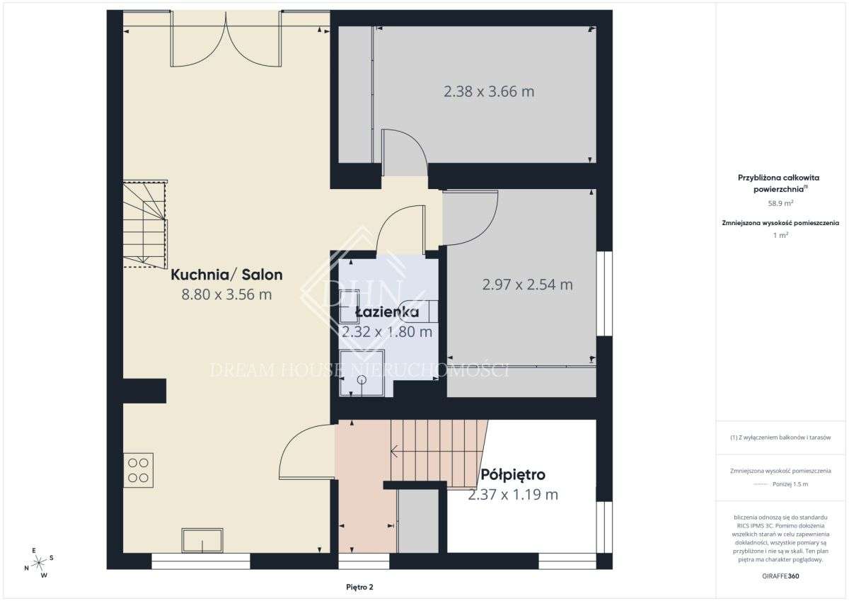 Czyste i wyposażone gotowe do wprowadzenia 4xpokój - Pełny obrazek: 4/20