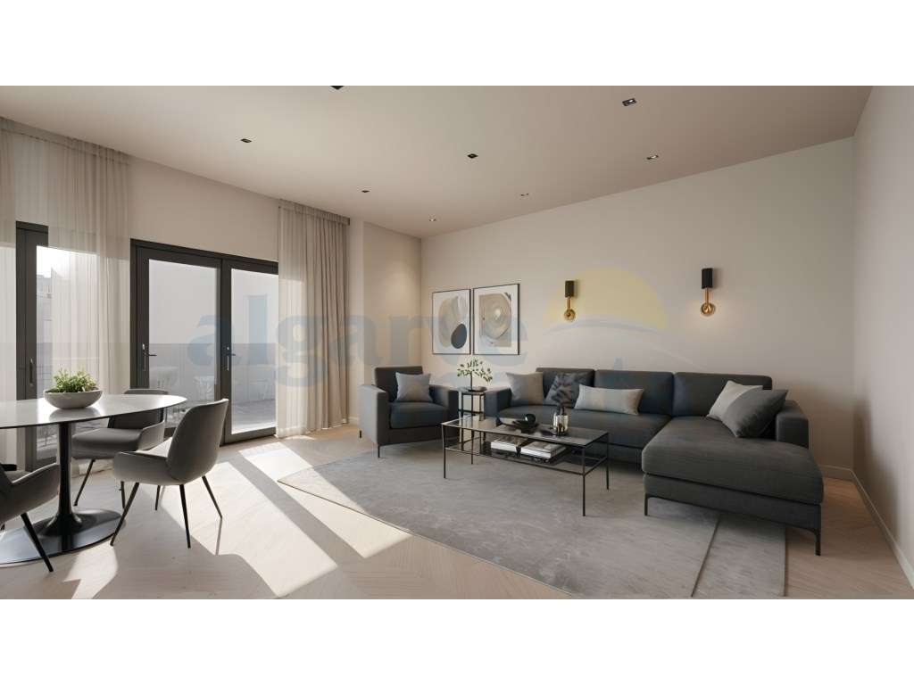 Apartamento T2 num Edifício Novo com Piscina, Junto ao Rio Gilão - ... - Grande imagem: 5/6