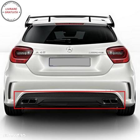 Ornamente pentru sistemul de evacuare Mercedes A-Class W176 (2012-2018) CLA W117 C- livrare gratuita - 17