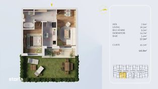 PROMO-Apartament 2 camere cu parcare gratuita|Theodor Pallady