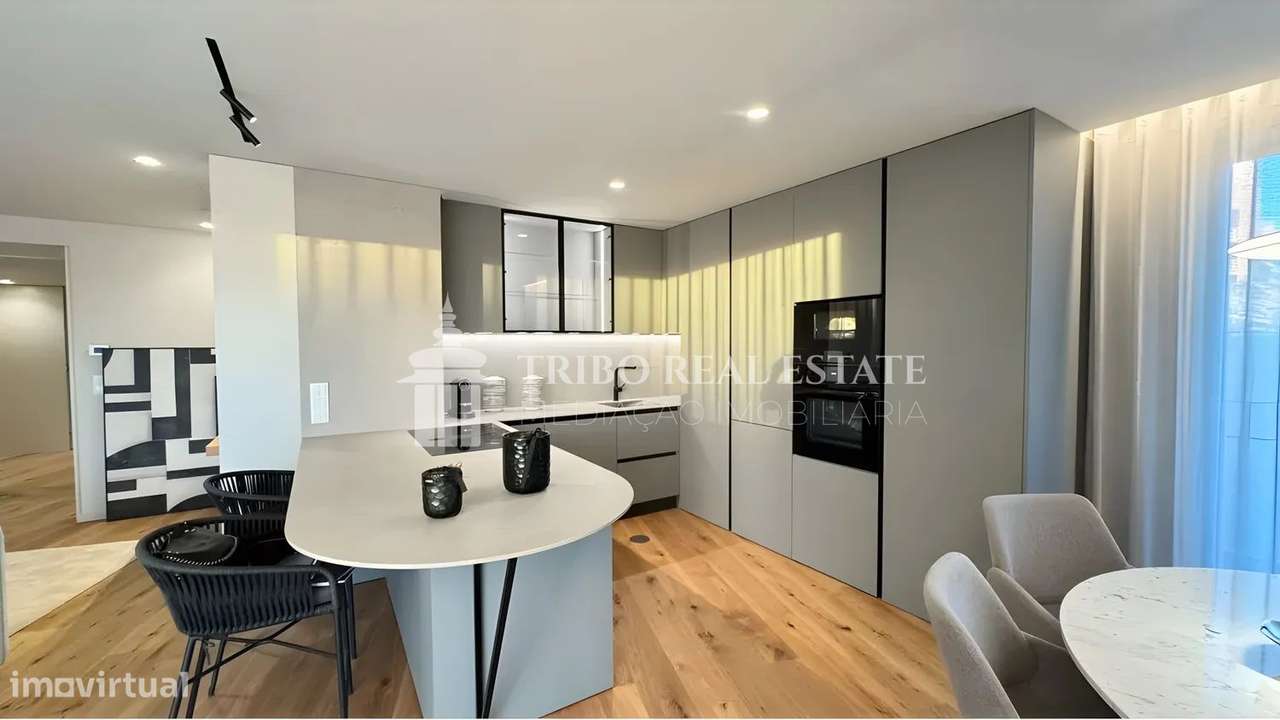 T1+1 NOVO | S. F. MARINHA | 86m2 | EXT.16M2 | LDG 3 | ARR 12m2 - Grande imagem: 4/12