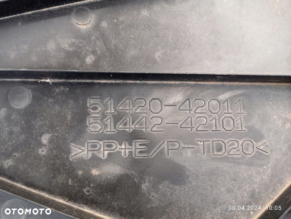 OSŁONA PŁYTA POD SILNIK TOYOTA RAV4 V 51420-42011 - 8