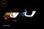 Faruri si Stopuri Full LED VW Golf 6 VI (2008-2013) R20 U Design cu Semnal LED Din- livrare gratuita - 6