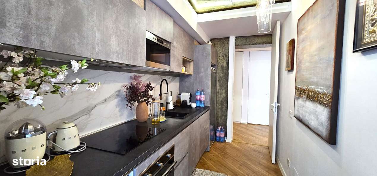 Apt LUX 2 camere, mobilat, utilat, loc de parcare INCLUS-12