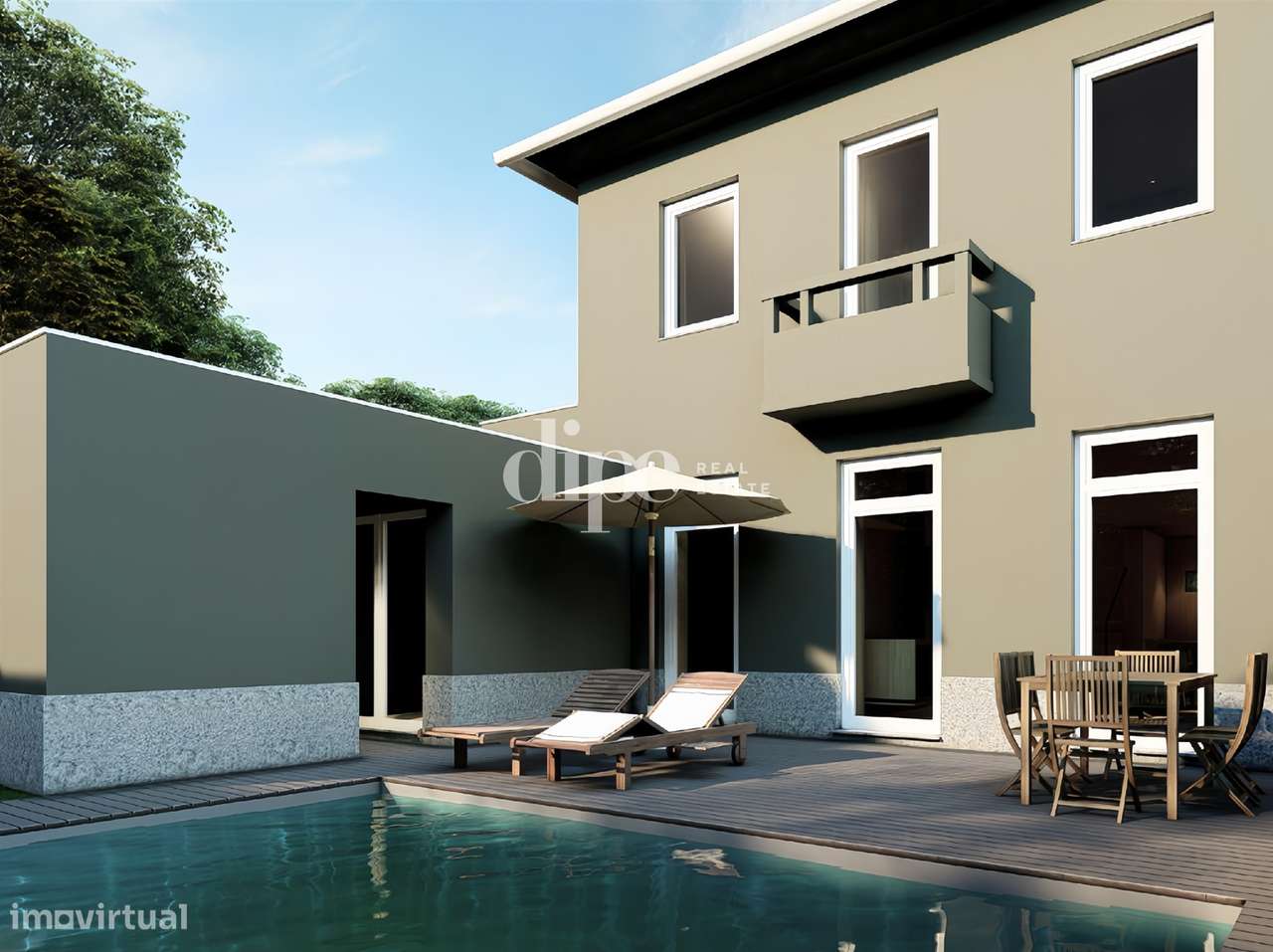 Moradia T3+1 para Restauro com projeto no centro de Guimarães.-6