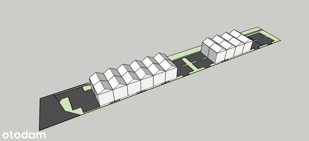 Działka inwestycyjna pod budowę osiedla szeregówek - Pełny obrazek: 4/6