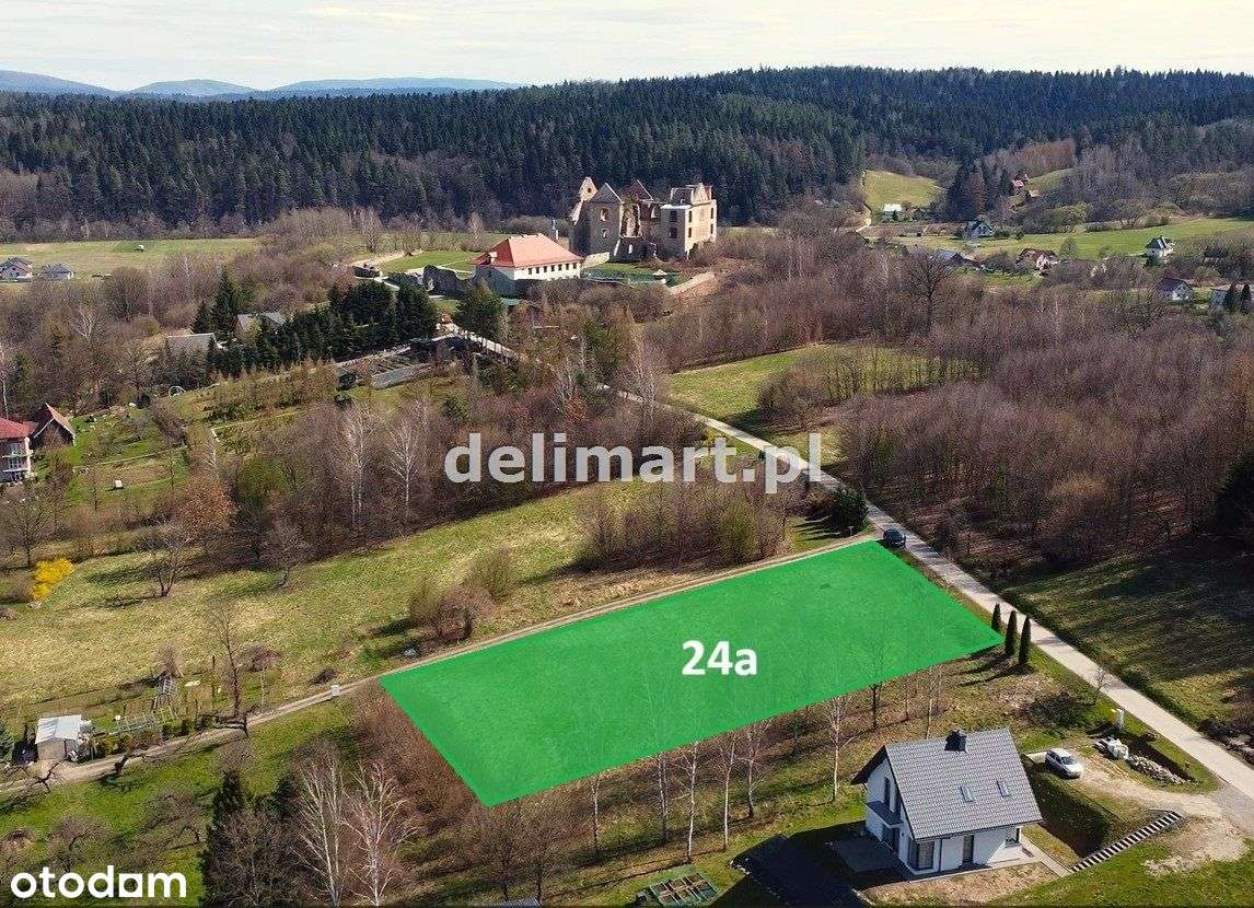 Atrakcyjna działka w pobliżu Klasztoru w Zagórzu - Pełny obrazek: 4/20