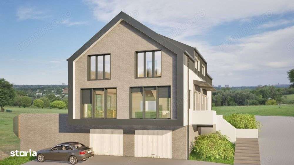 0% Comision! Casa noua- cuplata, S+P+M+(Pod), Dambul Rotund - Imagine principală: 4/20