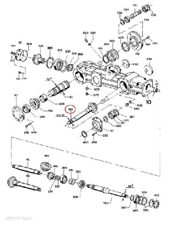 Schimbătorul de viteze Kemper 4500  Z19 ID8130 LCA 70183 - 3