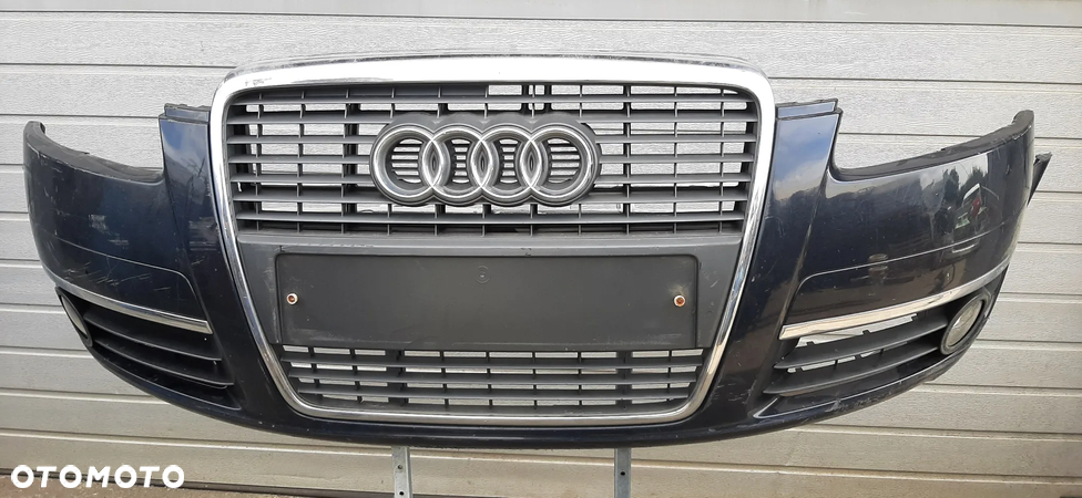 AUDI A6 C6 ZDERZAK PRZEDNI PRZÓD GRILL - 1