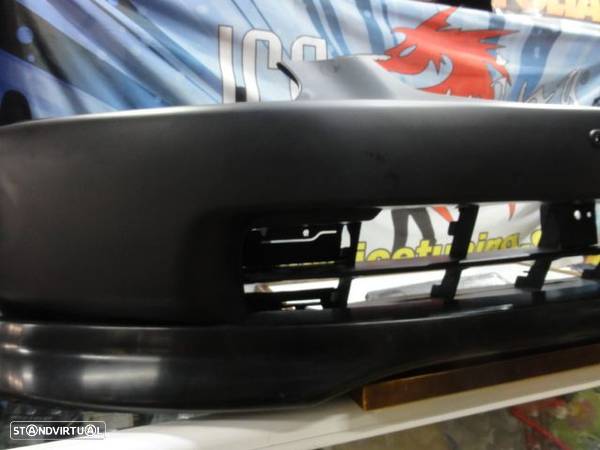 Para-choques sem frisos honda civic 96-98 EK9 look + Lip / spoiler frontal TYPE R style em plástico - 2