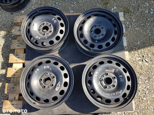 FELGI STALOWE VW SKODA AUDI 16 5X112 ET48 9 - 1