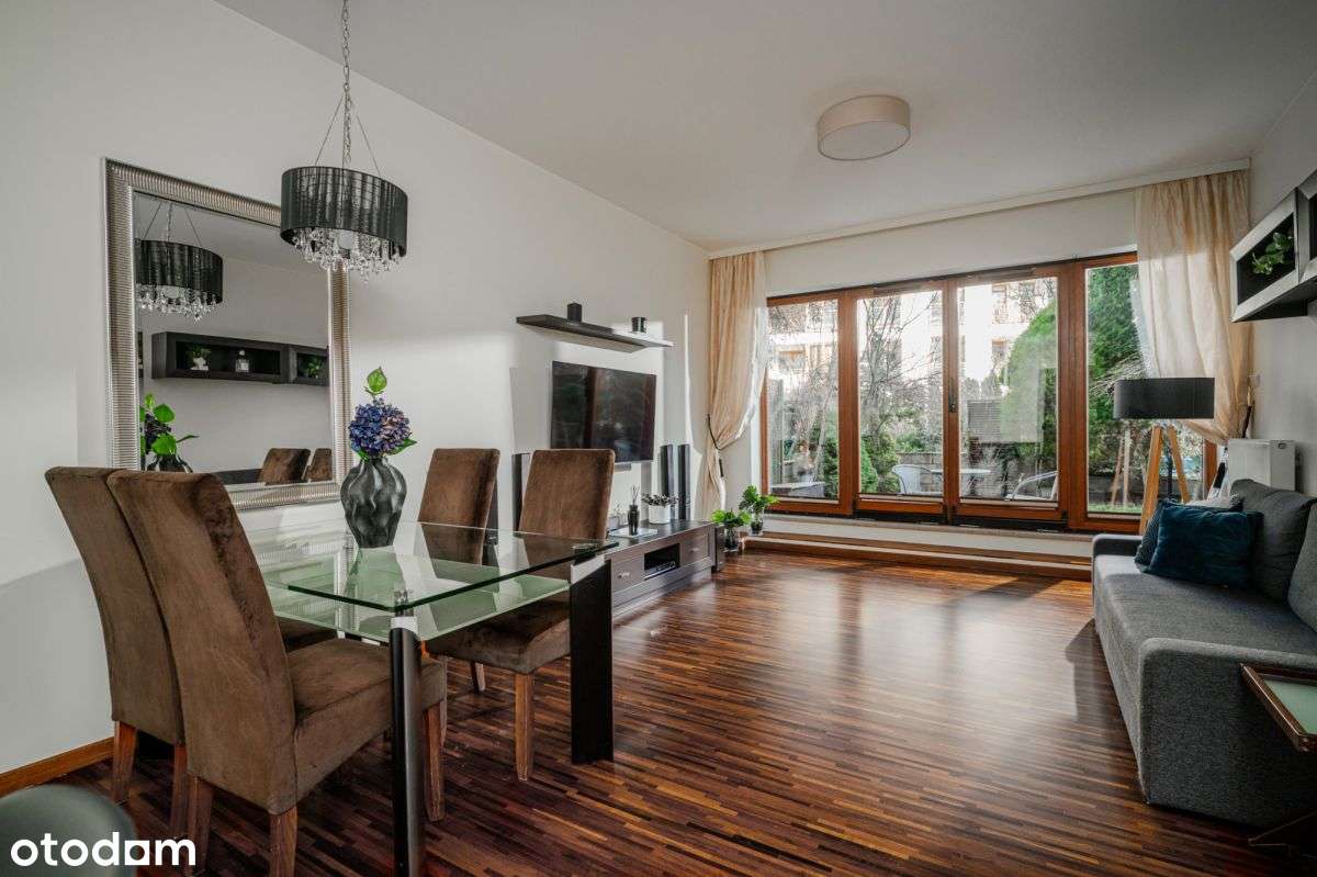 Mieszkanie z ogródkiem w Miasteczku Wilanów-4