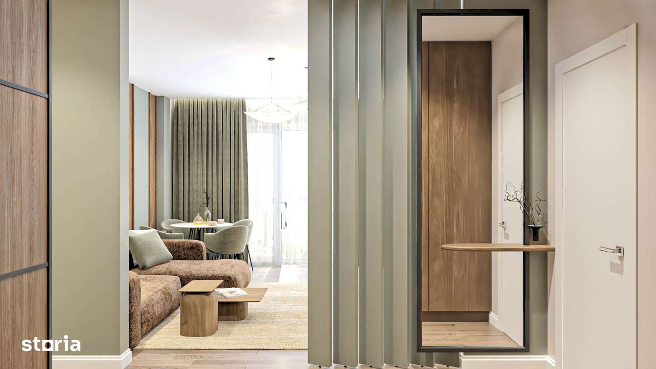 Apartament 1 Camera- Studio- 45,80 Mp Zona Coresi- Tractorul - Imagine principală: 4/19