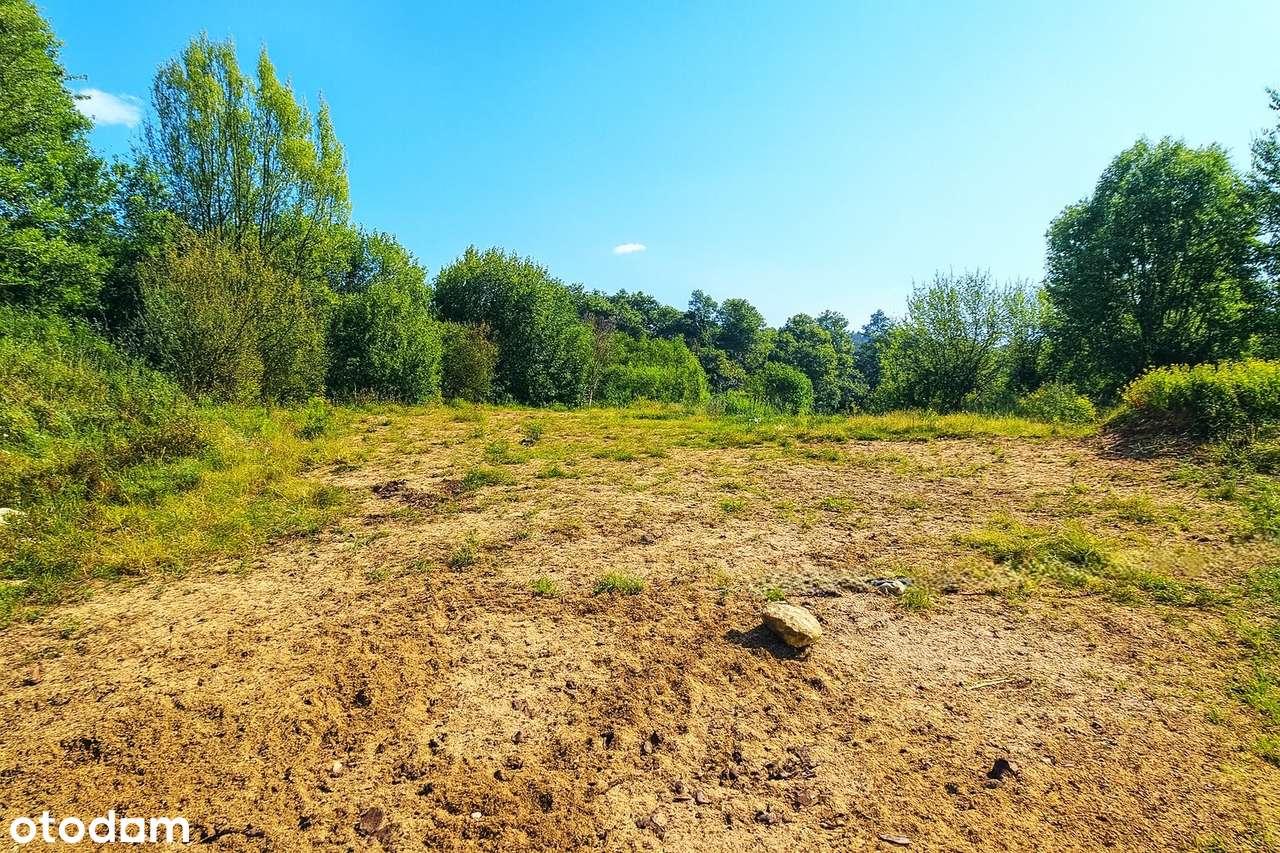 Pięknie położona działka w otulinie lasu w cichej okolicy. - Pełny obrazek: 5/20
