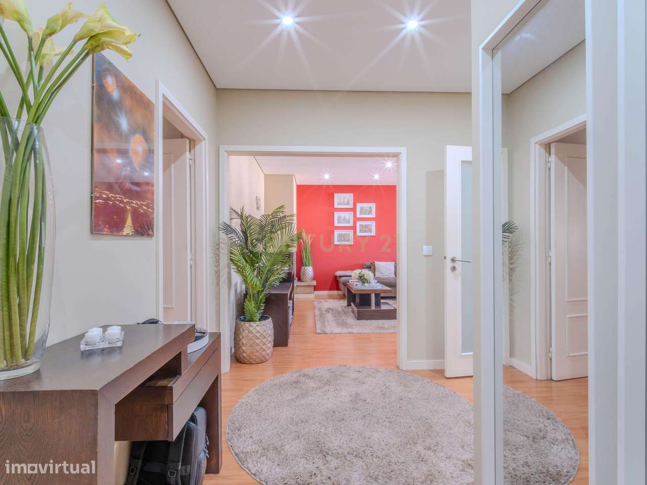 T3+1 em Modivas, 400m do Metro, varanda e garagem - Grande imagem: 4/53