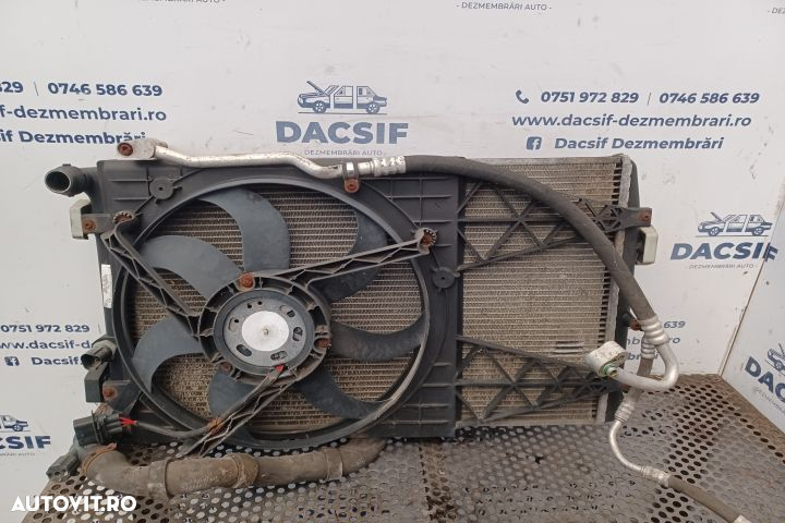 Radiator apa racire motor Skoda Roomster 1 5J  [din 2006 pana  2010] seria Panel van 5-usi 1.4 TDI - 4