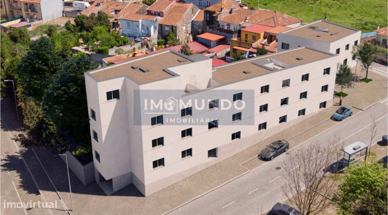 T2 Terraço Privativo- Condomínio Fechado no Porto (Garagem Incluída)-8