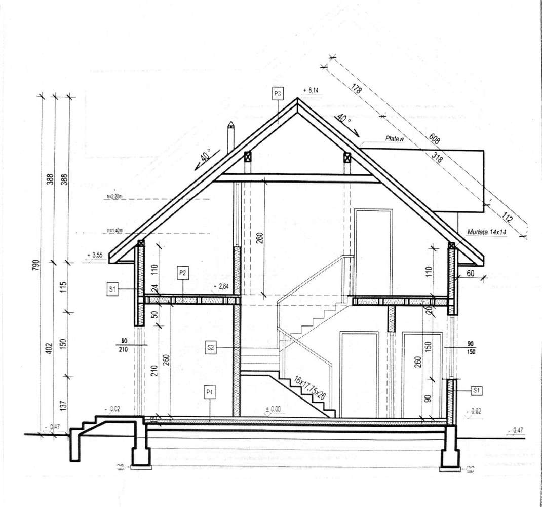Funkcjonalny dom z 2 garażami i ogrodem-18