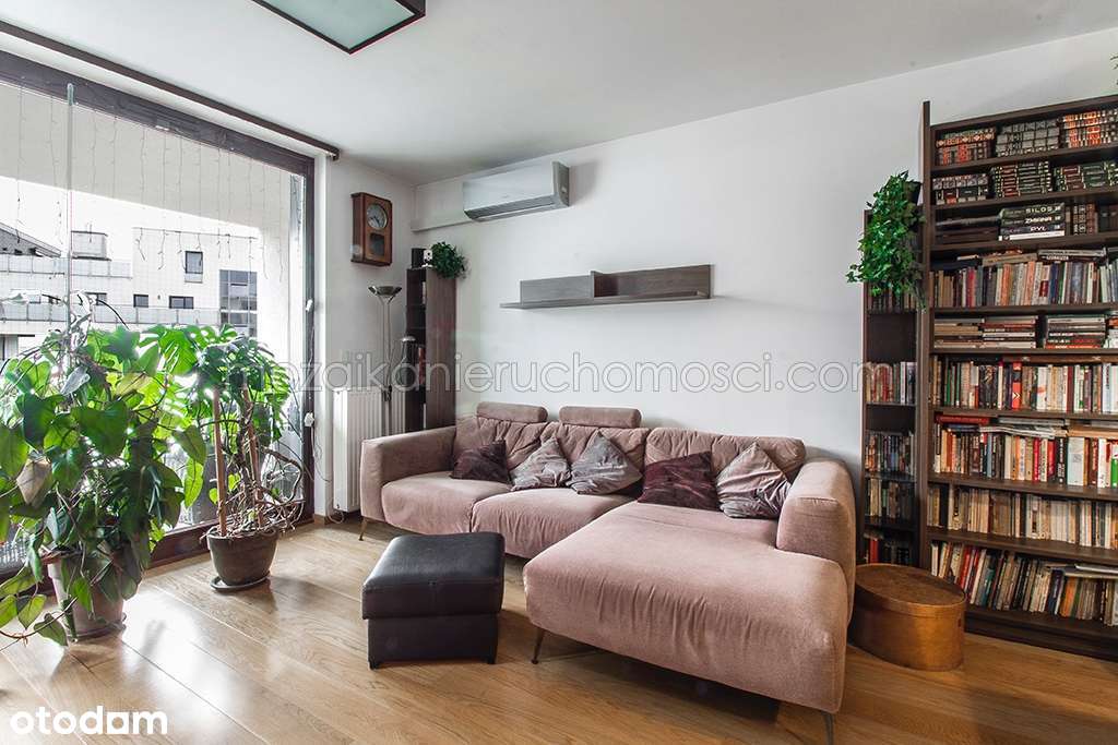 4 pokoje - duży balkon - Park Oś Królewska w Miasteczku Wilanów - Pełny obrazek: 2/8