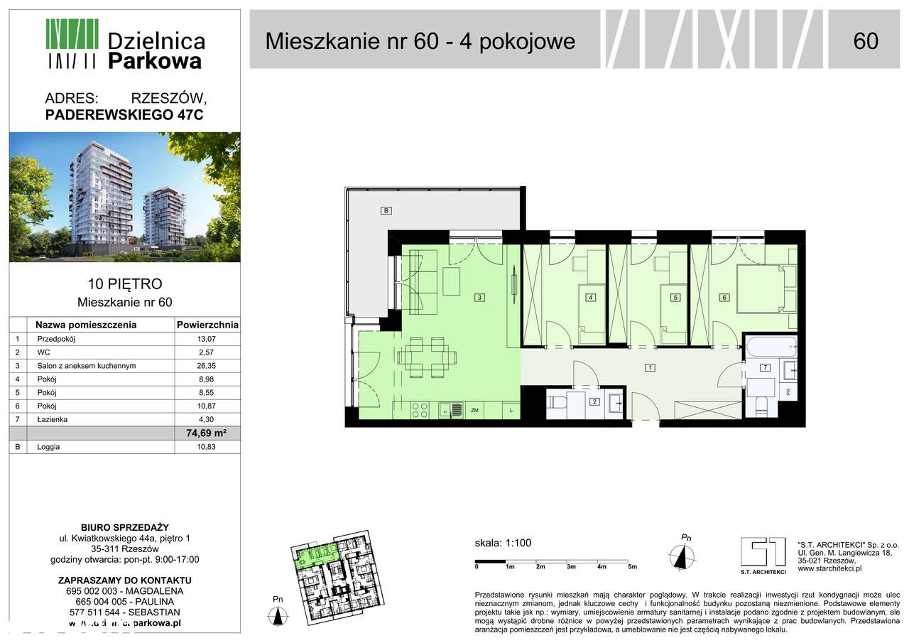 Finałowy etap inwestycji | 4 pokoje | świetna lokalizacja - Pełny obrazek: 2/7