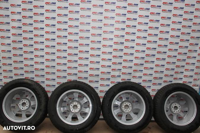 Jante Aliaj Aluminiu Roti Audi Q5 8R 5X112 235/65 R17 DUNLOP M+S de iarna COD: 8R0601025E RULAJ !!! 2000 KM !!! - 7