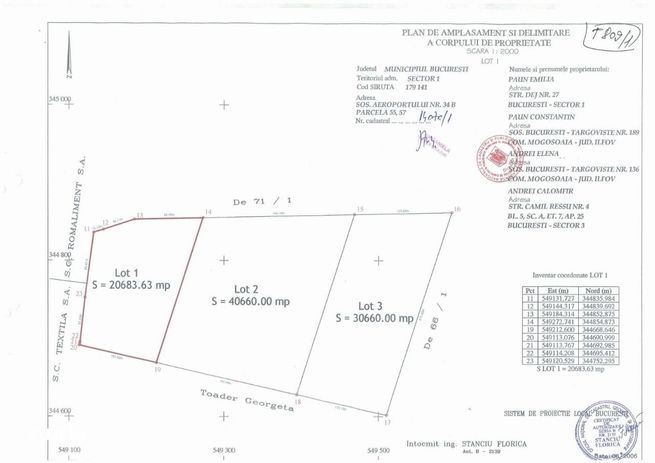 Teren intravilan 20.683 mp LAC STRAULESTI sect 1-2
