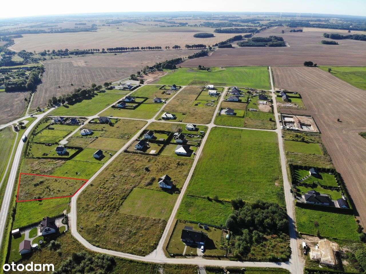 Działka budowlana 2519m2, w drodze gaz i prąd - Pełny obrazek: 5/5