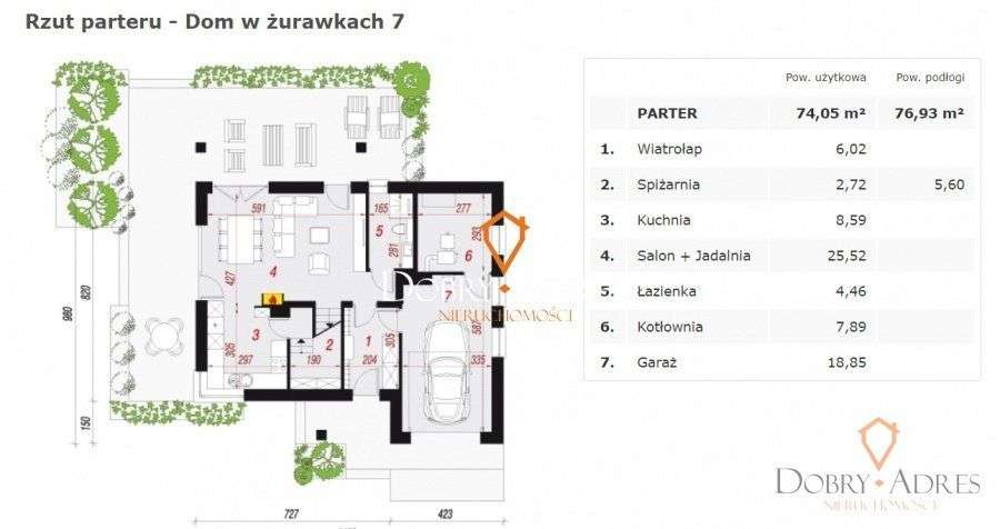 Dom Stan surowy otwarty, Pogwizdów Stary-2