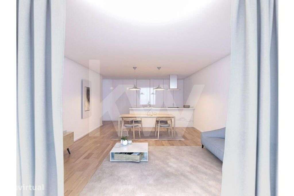 Excelente apartamento, de tipologia T3, com lugar de garagem duplo e a - Grande imagem: 4/9