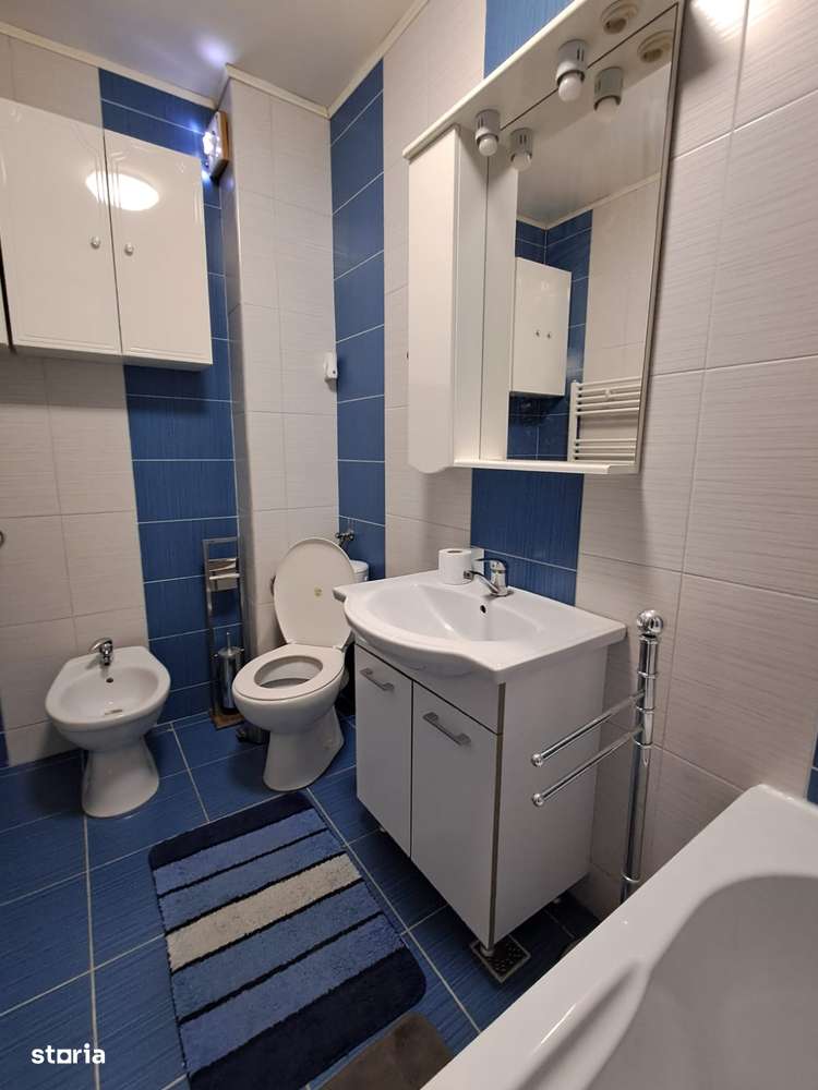 Apartament 2 camere 37 mp, bacon inchis, parcare Floresti-9