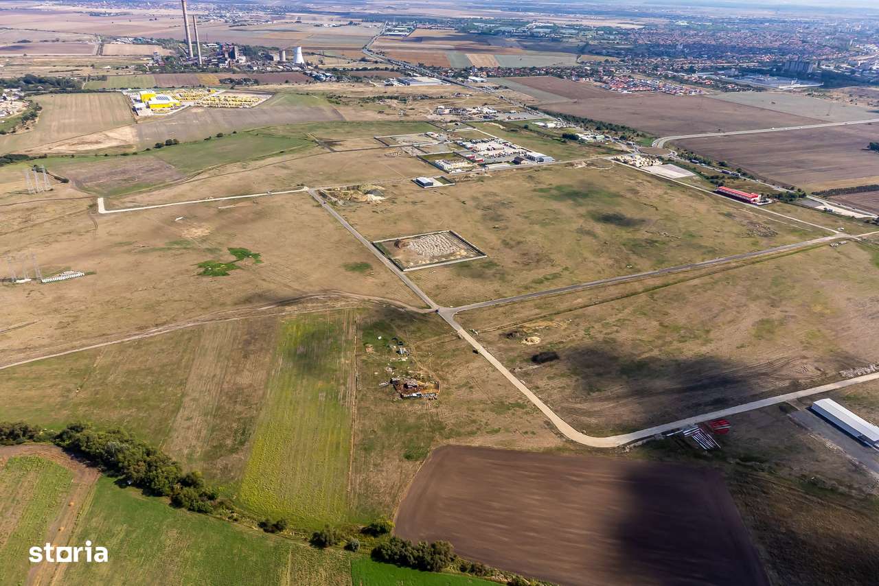 Oportunitate – Teren industrial 1.663 mp lângă Centura Vest Arad - Imagine principală: 2/6
