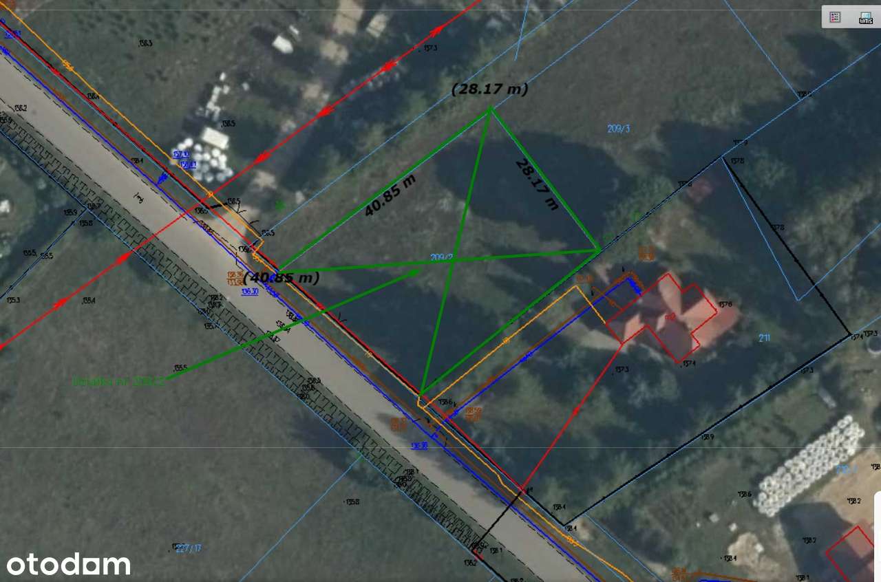 Piękna działka budowlana Nowy Dwór z Warunkami Zabudowy - Pełny obrazek: 4/5