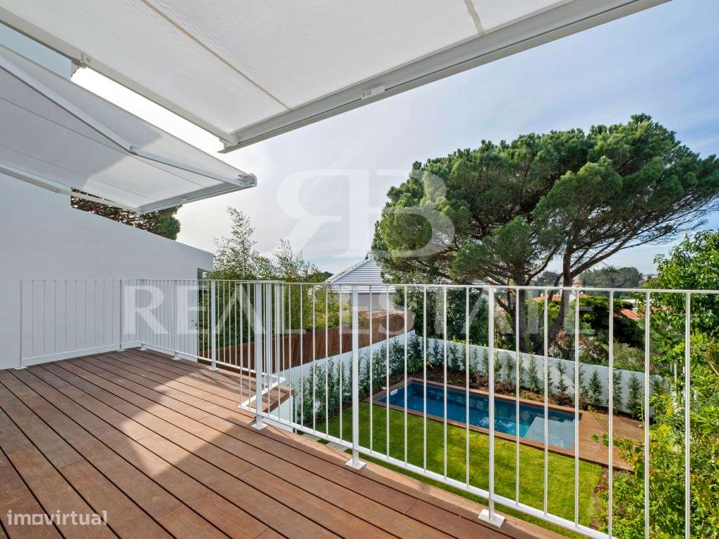 Moradia T4 com Jardim e Piscina no Monte Estoril - Cascais-6