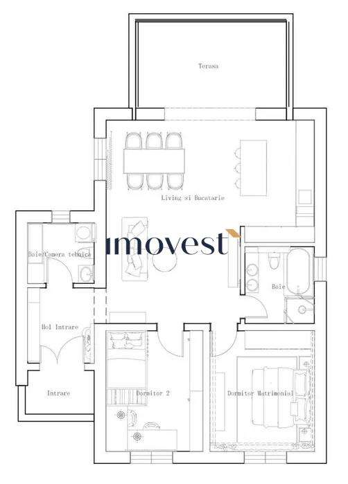 Casa de vanzare in Martinesti  Odoreului | Casa noua, 6 ari teren-9