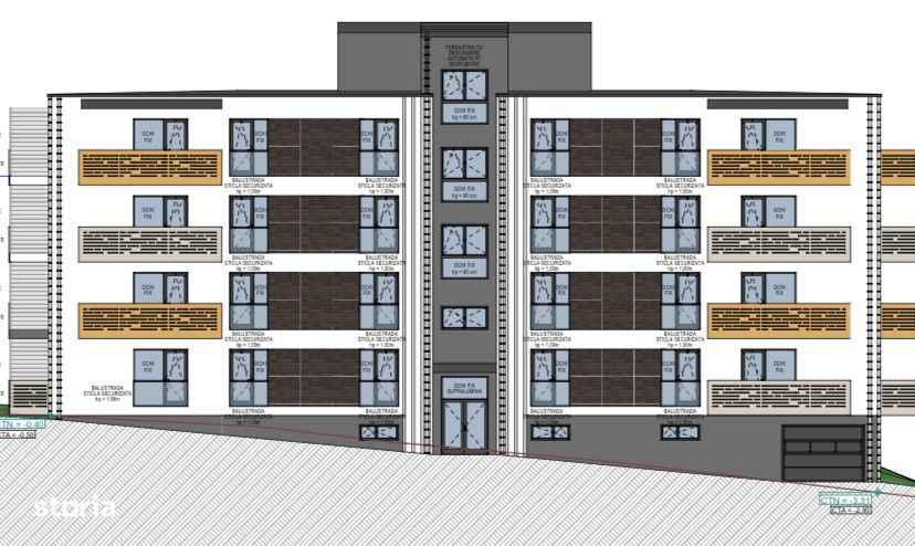 Apartament 3 camere,70 mp utili , rate direct la constructor zona Vale