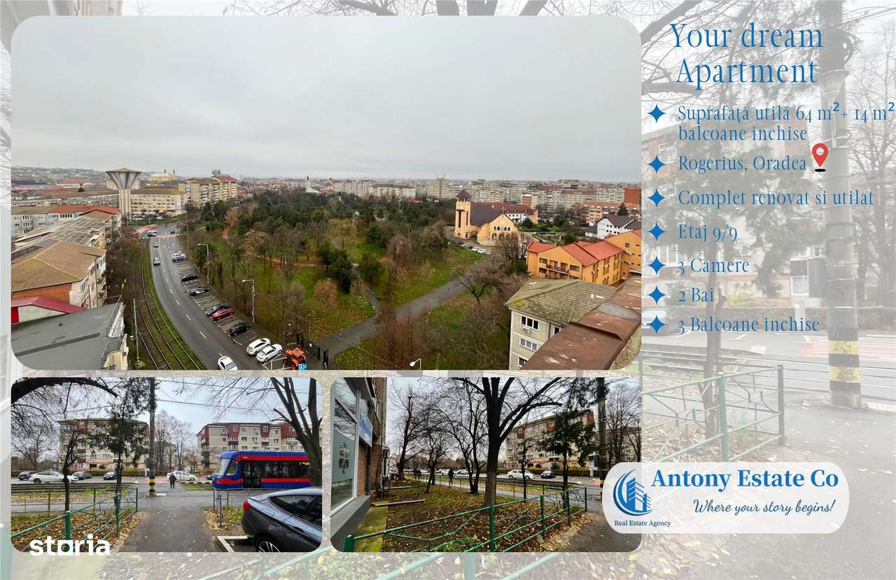 Apartament de vanzare, 3 camere, Rogerius - Oradea-8